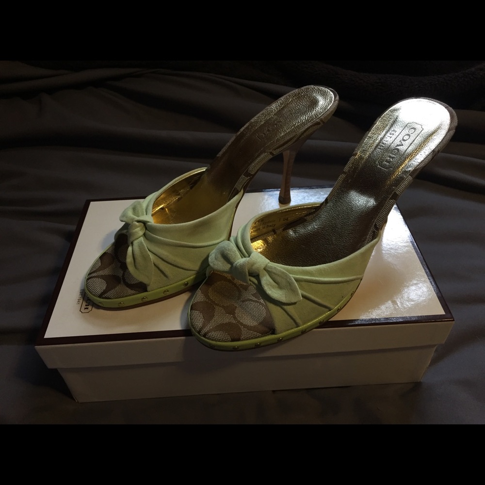Coach sandal heals